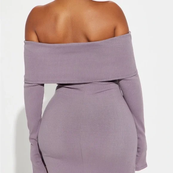 Fashion Nova bark brown Vivianna snatched mini dress - Picture 2 of 2